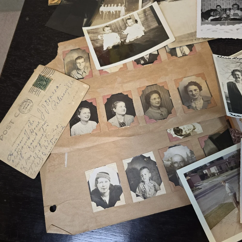 Vintage Black And White Photo Collection